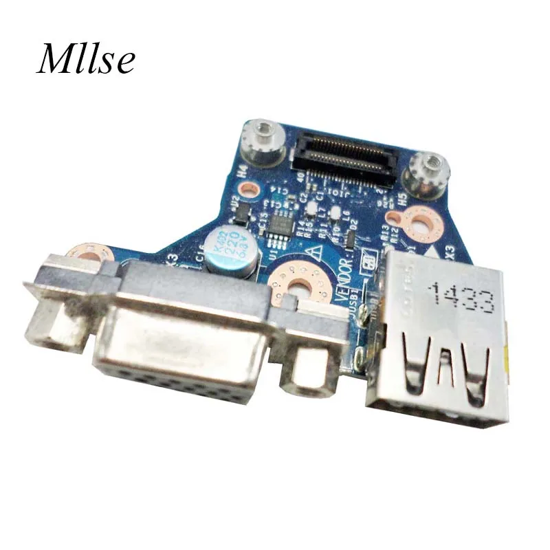 Бесплатная доставка плата порта USB 28X5F 028X5F LS-9938P для ноутбука DELL Latitude E6440 VGA |