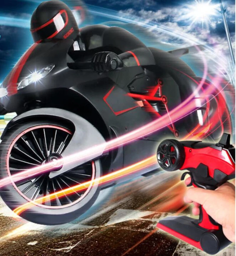 Hot simulation Smart remote control electric rc toy 333-931B 2.4g 4ch 30km/h high speed stunt drift off road Motorcycle for kids