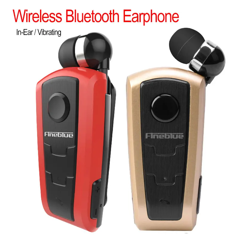 

Mini Portable Wireless Bluetooth V4.0 Headset In-Ear Vibrating Alert Wear Clip Hands Free Earphone For Phone