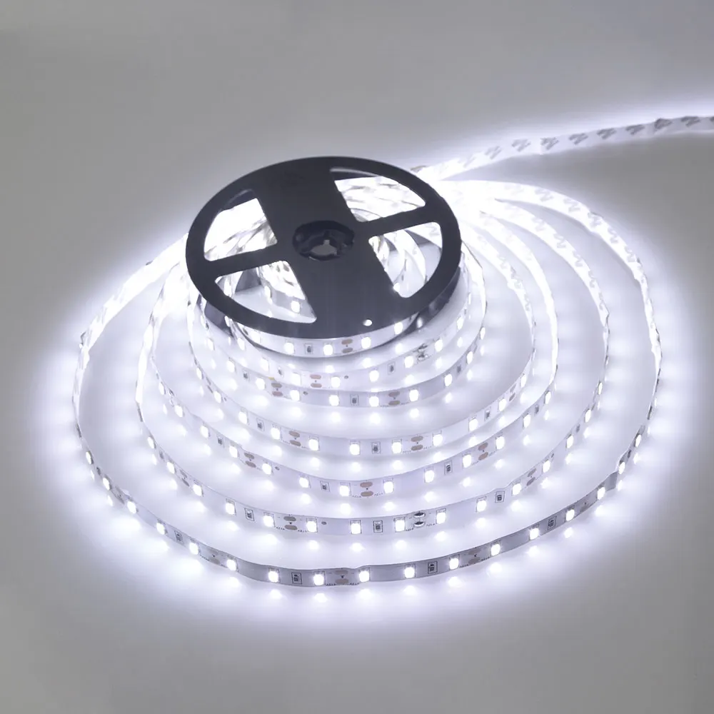

Strip light 2835 3528 5050 For Decorative 5M Roll White Warm white String Ribbon 300 LED 5630 SMD lamp Tape More Bright Than