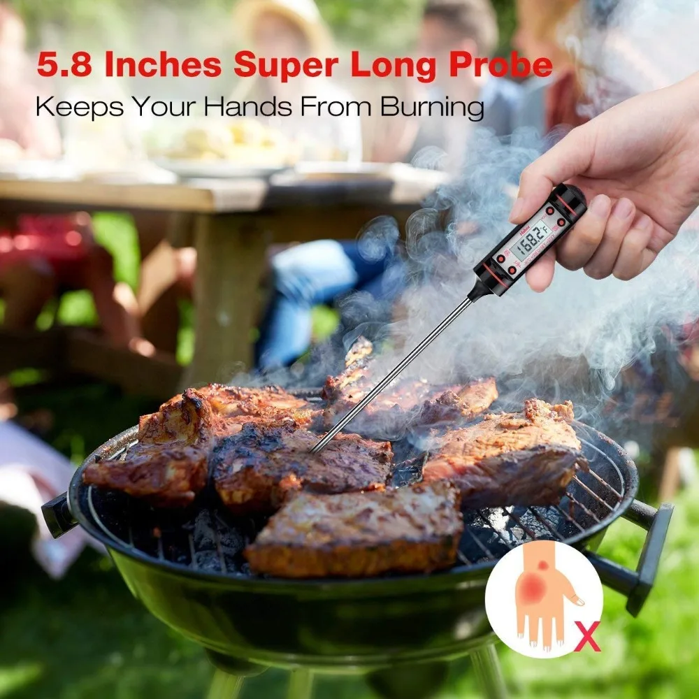 Dropship Grill Instant Read Meat Thermometer For Grilling And