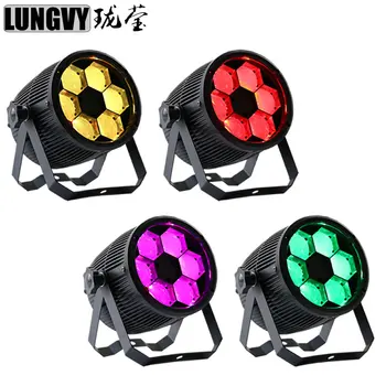 

Free Shipping 4pcs/lot 2017 New Led Mini Bee Eye Beam Par Light 6x10W RGBW 4IN1 Professional Stage Dj Equipment