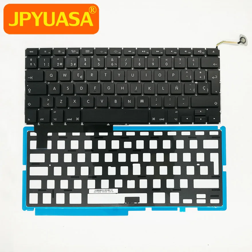 5 шт./лот A1286 SP испанская клавиатура для Macbook pro 15 4 '&#x27A1286 с подсветкой 2009 2010 2011 2012 |
