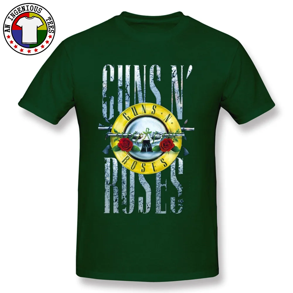 CasualDesign Short Sleeve T Shirt Summer/Autumn Hot Sale O Neck 100% Cotton Fabric Tee-Shirts Men Tshirts Guns N Roses Symbol  Guns N Roses Symbol dark