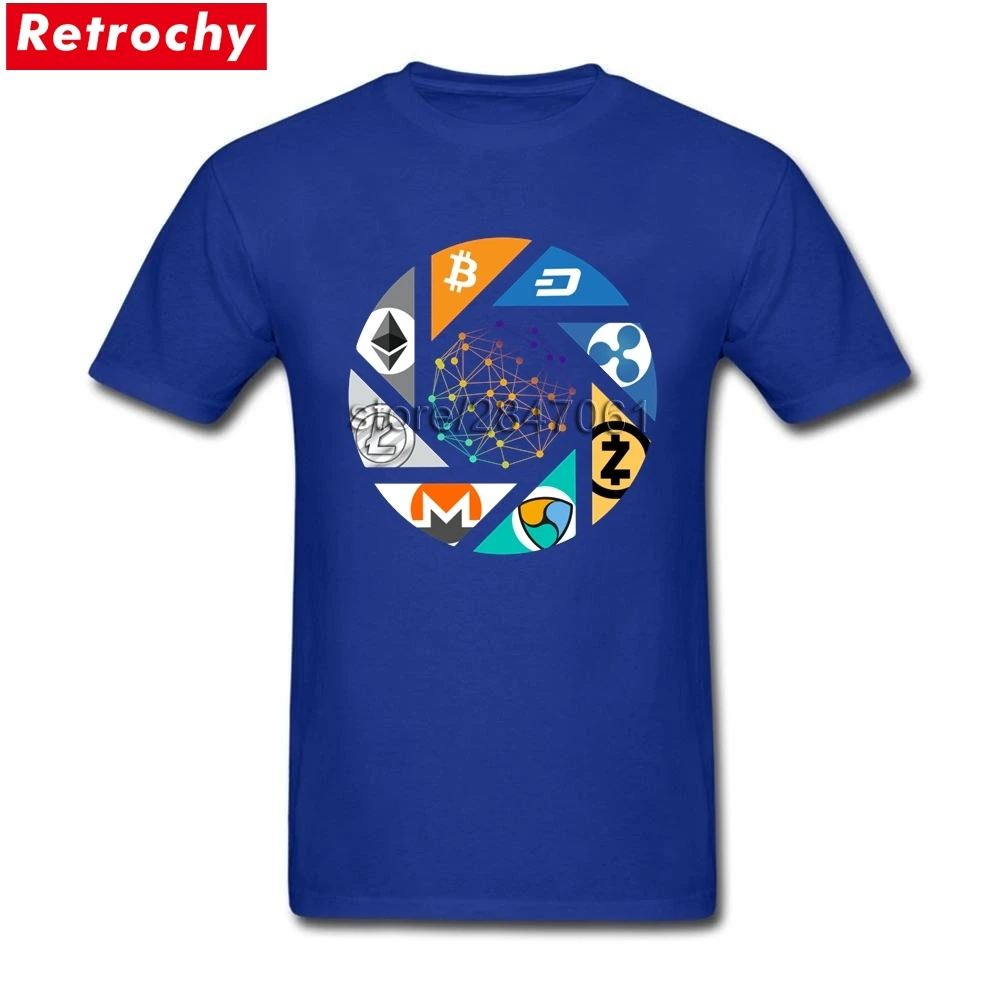 Cryptocurrency Bitcoin Litecoin Dash Zcash Ethereum Monero Ripple Men T Shirt Funny Short Sleeve O-neck T-shirt Cryptocurrency Bitcoin Litecoin Dash Zcash Ethereum Monero Ripple Men T Shirt Funny Short Sleeve O-neck T-shirt