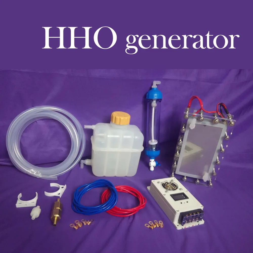 Automotive water fuel HHO generator suite to enhance power saving system to reduce emissions