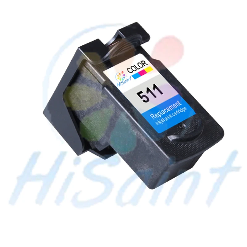 hisiant Ink Cartridge For Canon 511 CL 511 CL511 For Canon PIXMA MP490 MP495 iP2700 MP240 MP250