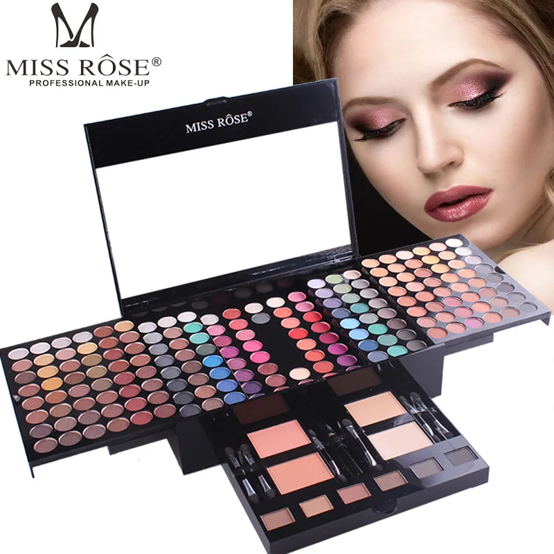 Miss Rose Miss Rose 180 Colors Glitter & Matte Eyeshadow 