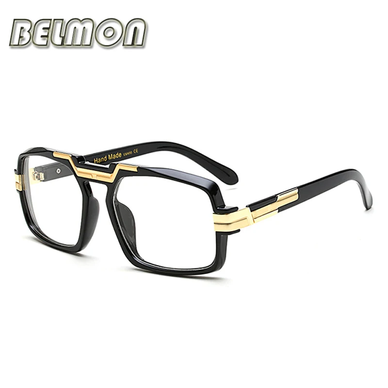 

Eyeglasses Frame Women Men Computer Optical Myopia Eye Glasses Big Spectacle Frame For Women's Male Clear Lens Female RS076
