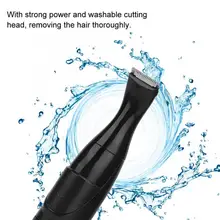 4 в 1 Многофункциональный Мужской Электрический моющийся триммер для лица и носа набор инструментов для бритья