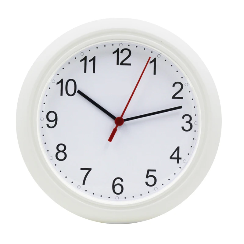 10'inch Wall Clocks Home Decor 25cm Digital Quartz uhr Plastic Reloj de
