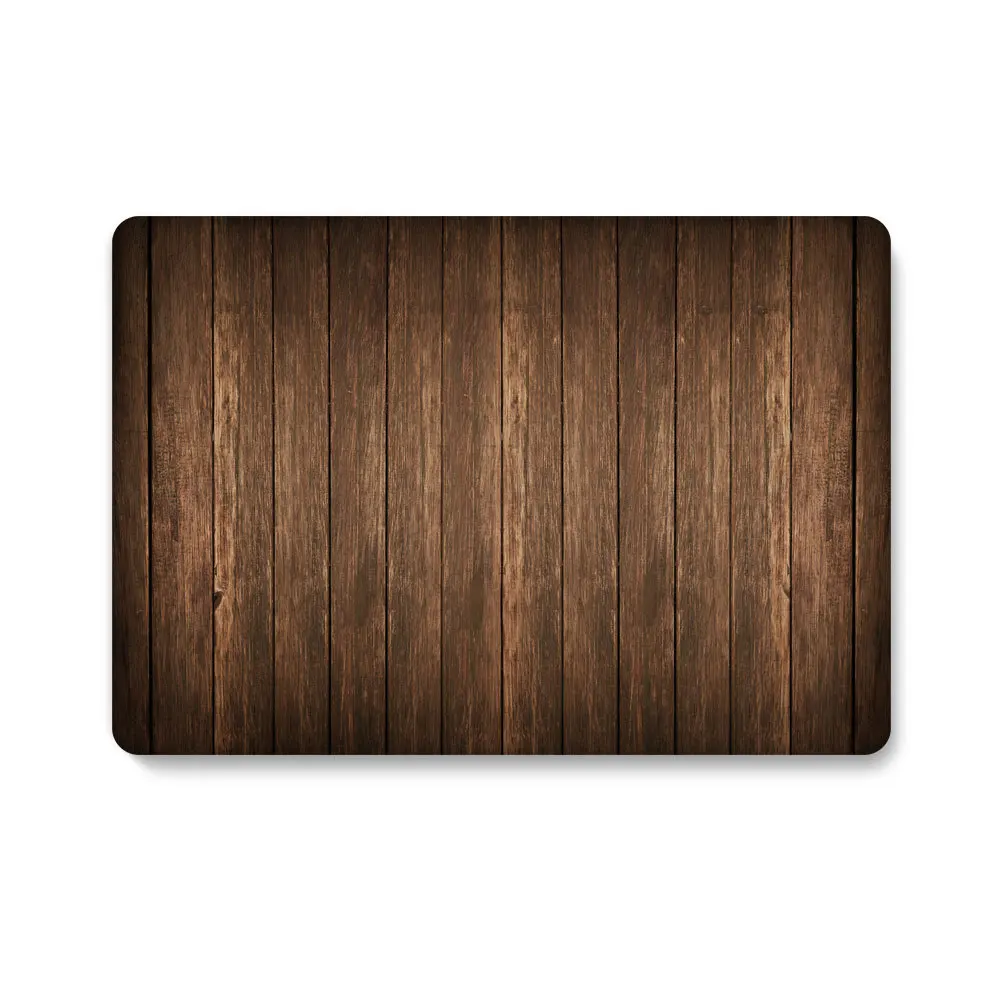 

Painted Wood Grain Laptop Case For Apple Macbook Air Pro 11 12 13 15 Retina New Pro 13.3 15.4 inch Laptop Cover Shell Coque