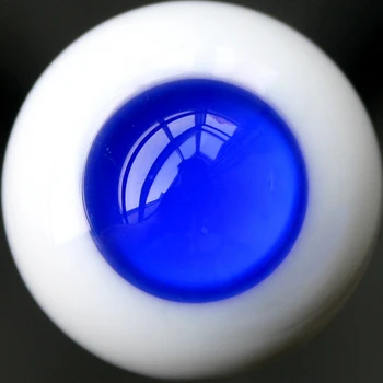 

[wamami] Ew10# 8mm Dark Blue No Pupil For BJD Doll Dollfie Glass Eyes Outfit
