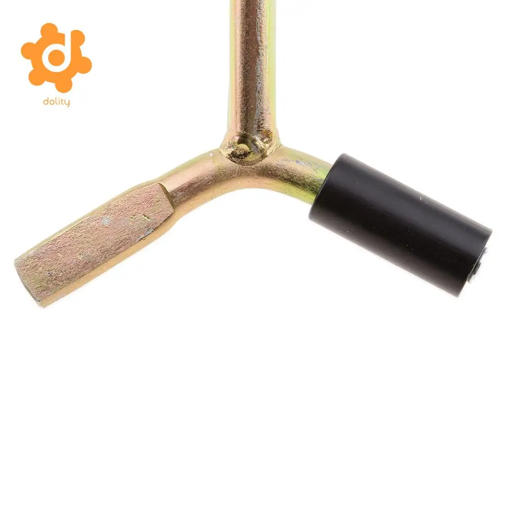 Motorcycle Triangle Kickstand Side Stand Gold For Dirt Bike MX Motocross MC