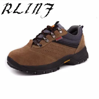 

RLINF Men's Steel Work Safety Shoes Are Light and Wearable Deodorizing Breathable Piercing and Hurting Mountaineering