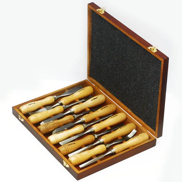 

2016 Hand Tools Brand New 12 PCS Graver Wooden Tools Graver Knife Root Carve Wood Carving Tools Woodworking Chisel Free Shipping