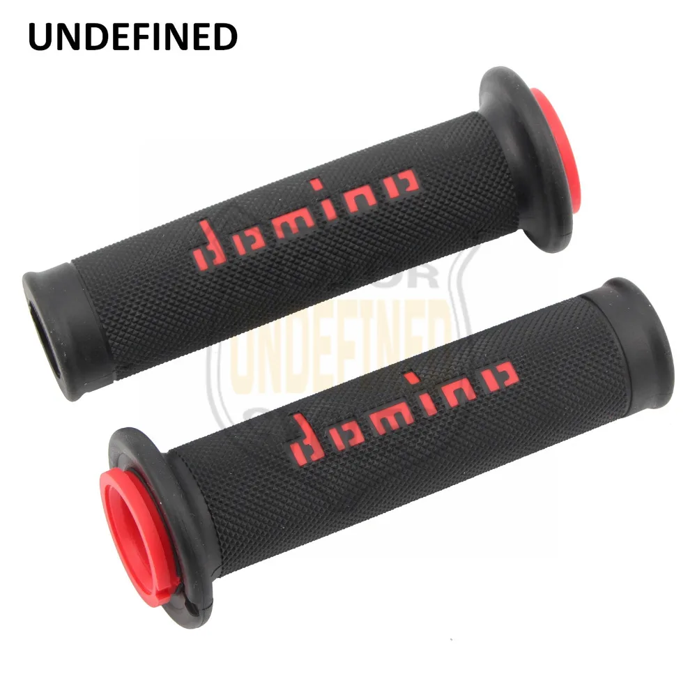 

7/8" 22mm Motorcycle Rubber Hand Grips Handle Gel Handlebar for Honda Suzuki Kawasaki Triumph Cafe Racer Bobber Custom