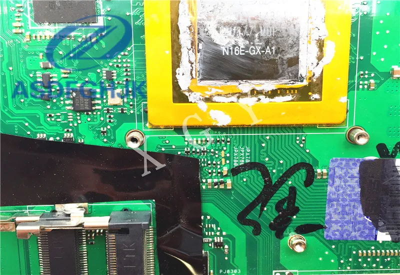  LAPTOP MOTHERBOARD 60NB06F0-MB1510 FOR ASUS G751JY MOTHERBOARD DDR3L SR1PX I7-4710 N16E-GX-A1 GTX98