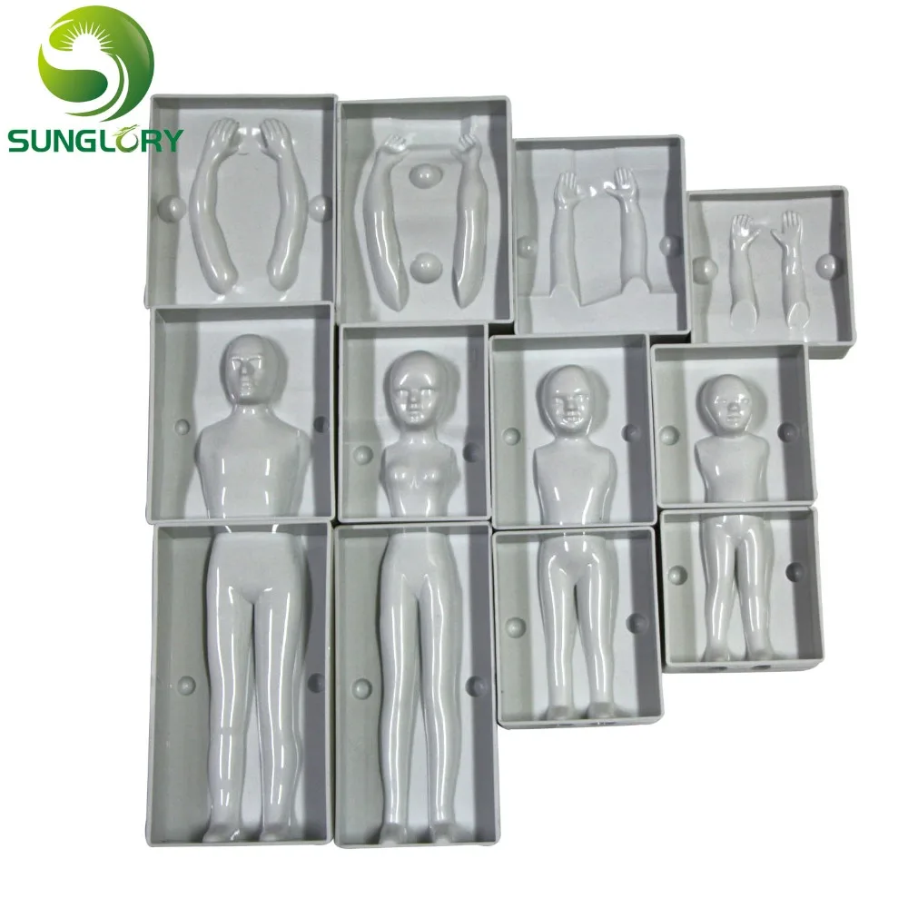 

Baking Decoration Fondant 3D People Shaped Cake Figure Mold Family Set Human Body Decorating Mould To Create Men Women Children