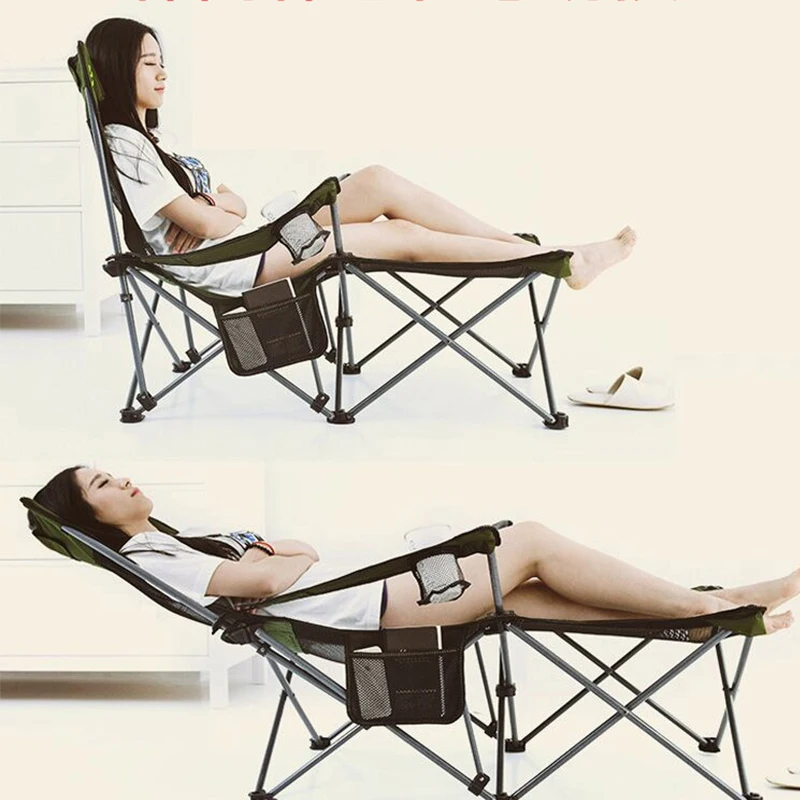 Дружественный для кожи Экологичный складной портативный лежащий стул удобный легкий сон экономит пространство стул для офиса кемпинга