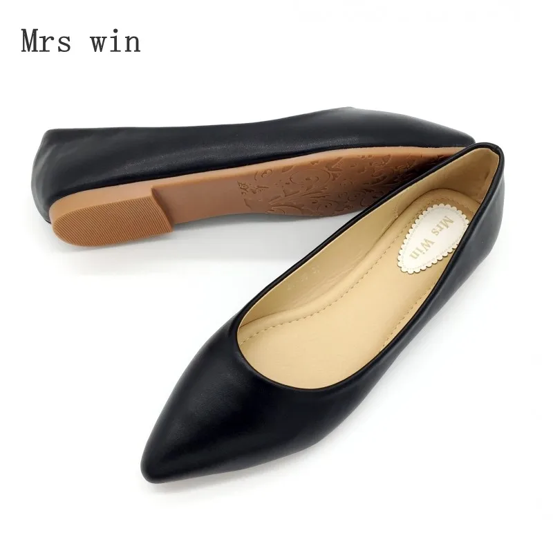 Imprimer Femme Chaussures on Mujer Simples Serpent Noir 2018 Zapatos Automne Ballerines Slip Dames Femmes blanc Printemps Travaillent qxBEIAz