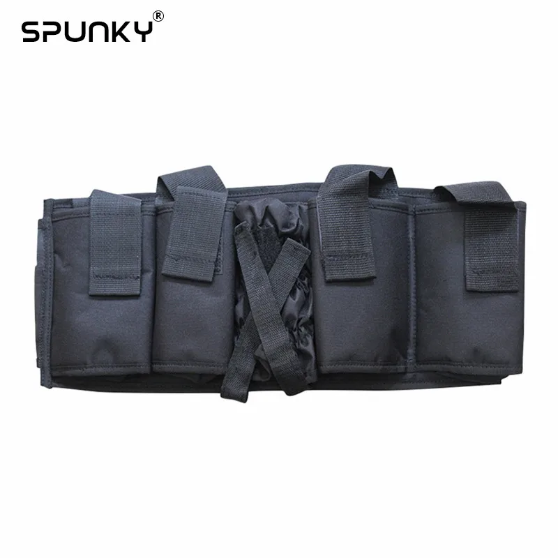 Paintball Pod / Tank Battle Pack Belt Harness for Remote System with 4