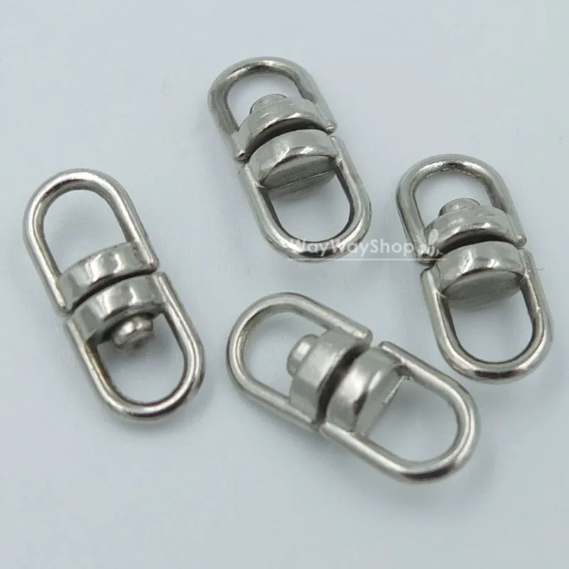 100 PCS 16x7mm SWIVEL Connectors double ended swivel clasp Clip key