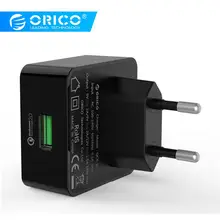 ORICO 1 порт для быстрой зарядки QC 2,0 настольное USB настенное зарядное устройство для iPhone 6S 7 iPad samsung Xiaomi htc LG и многое другое
