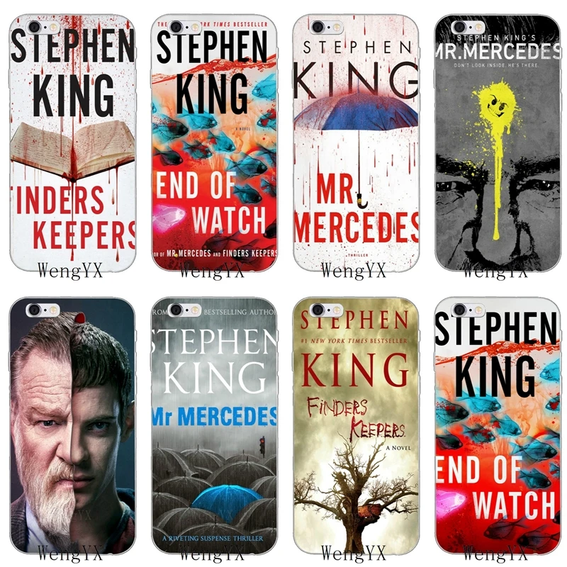 

for Mr. Mercedes Season Slim silicone Soft phone case For iPhone X 8 8plus 7 7plus 6 6s plus 5 5s 5c SE 4 4s
