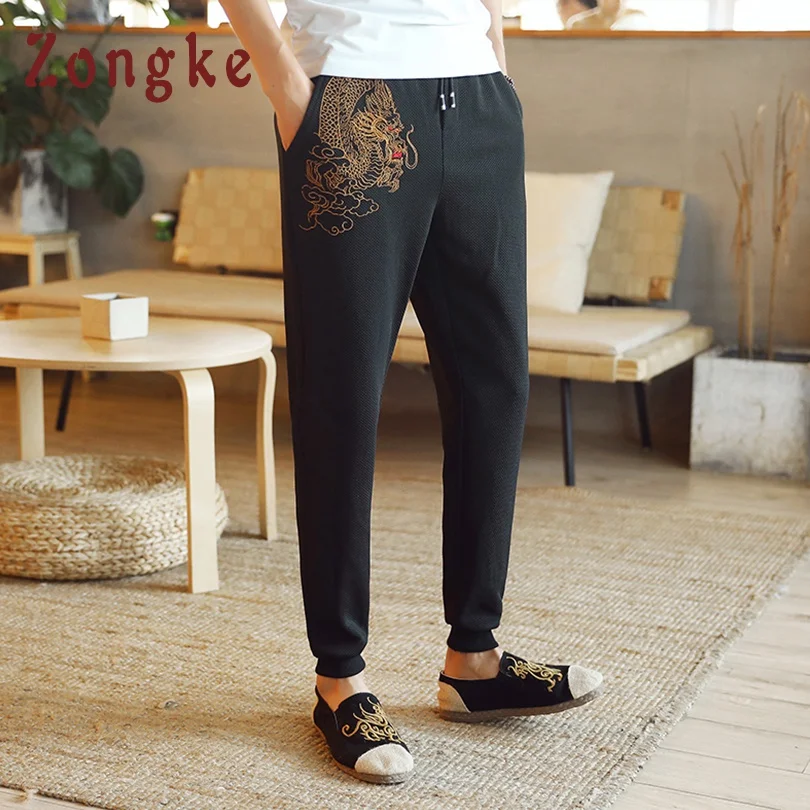 chinese dragon sweatpants