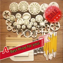 46 stücke Gebäck Werkzeuge Fondant-kuchenwerkzeuge Cookie Kuchenform Form DIY 3D Nützlich Kuchen Dekorieren Tools Küche Backen Werkzeug Für kuchen