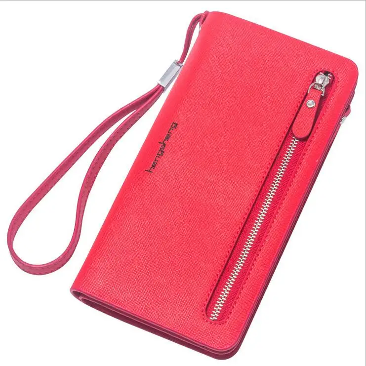 2016 New fashion women wallet leather brand wallets women wholesale lady purse High capacity clutch bag for women gift