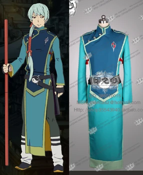 

Blue Exorcist Ao no Exorcist Cheng-Long Liu Cosplay Costume with gloves