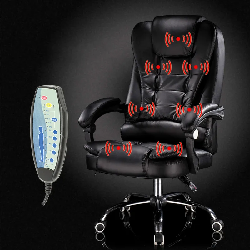 Office Chair Household PU Computer Chair Swivel Lift Gaming Chair Reclining Silla Oficina Silla Gam
