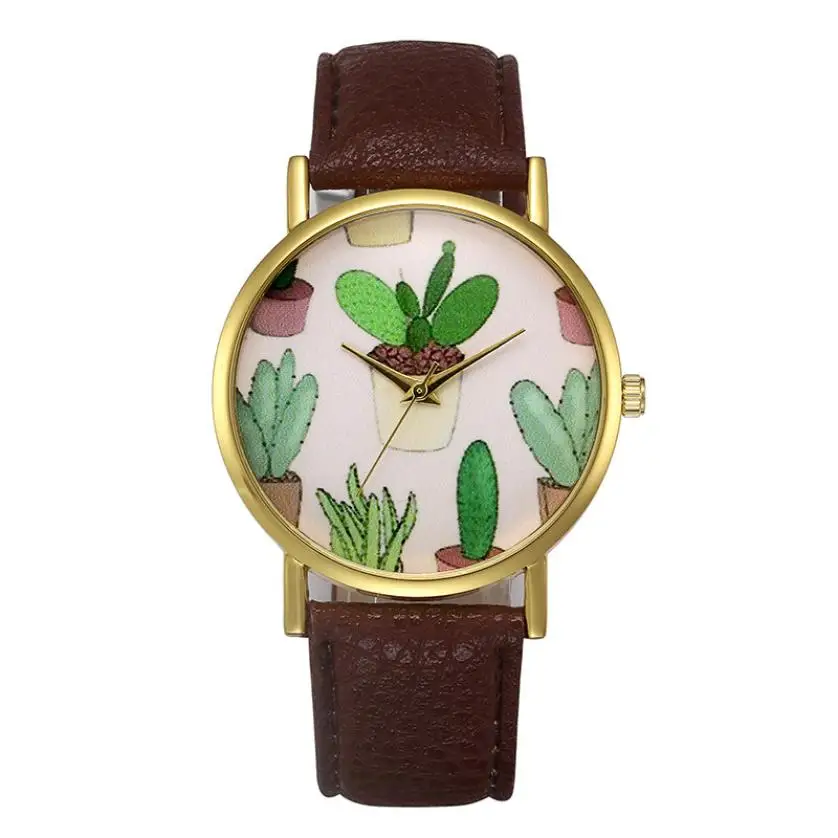 

Hot-selling Women's Watch wristwatches Fashion Womens Retro Design Leather Band Analog Alloy Quartz Wrist Watch Top Gifts JE30