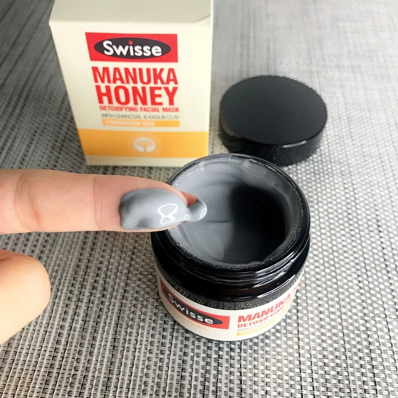 Австралия Swisse мед manuka Детокс-маска для лица 70g очистки Очистки Угри для пятна склонная подтяжка кожи Firmering