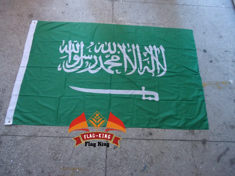

Saudi Arabia National flag, Saudi Arabia Country banner, 100% polyster,Digital printing,120*180CM size