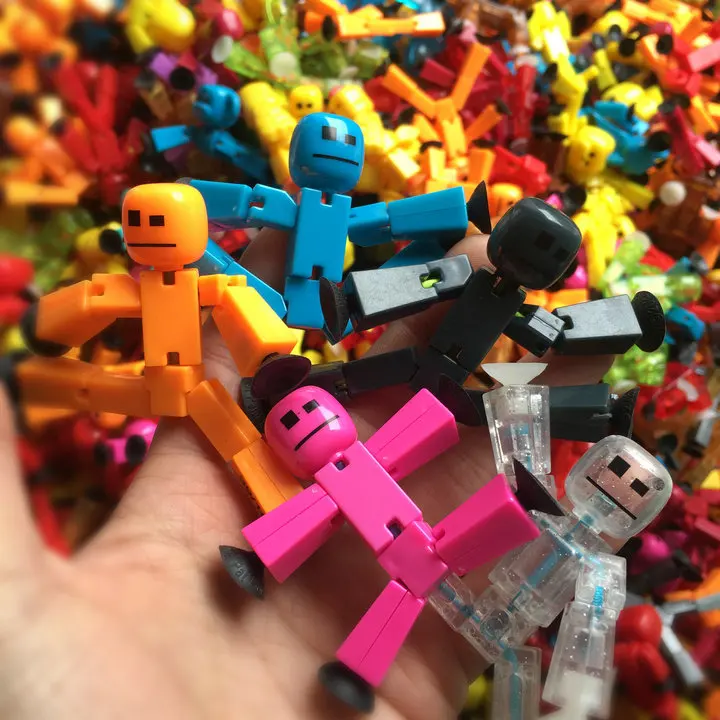 

2019 Random High quality stikbot Z Animation Studio Toy Shed Make Stop Motion Films with Cute Figurines Animation