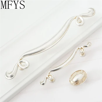 

3.25" 6" Dresser Pull Handle Drawer Pulls Handles Knobs Antique Silver Kitchen Cabinet Pulls Knob Furniture Decorative