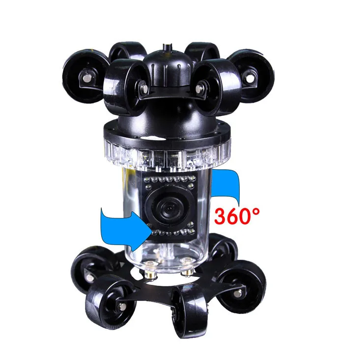 360 degree Sewer Pipe Inspection Camera CR110-7E with 30m to 100m fiber glass cable