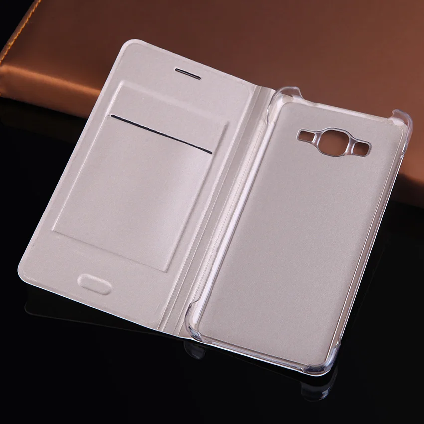 Фото Кожаный чехол-книжка для телефона Samsung Galaxy Grand Prime SM G530 G530H G531 G531H G531F SM-G530H SM-G531H, бумажник для карт 360 №4
