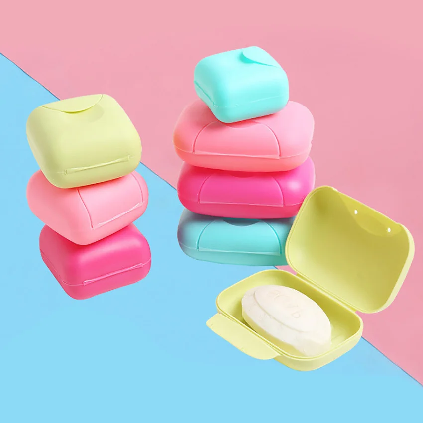 1 PC Bathroom Dish Plate Case Home Shower Travel Hiking Holder Container Soap Box Plastic Dispenser Rack | Дом и сад