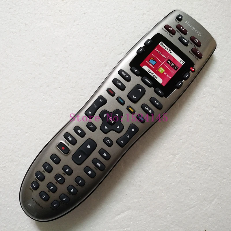 915-000159 Logitech Harmony 650 Remote Control Silver