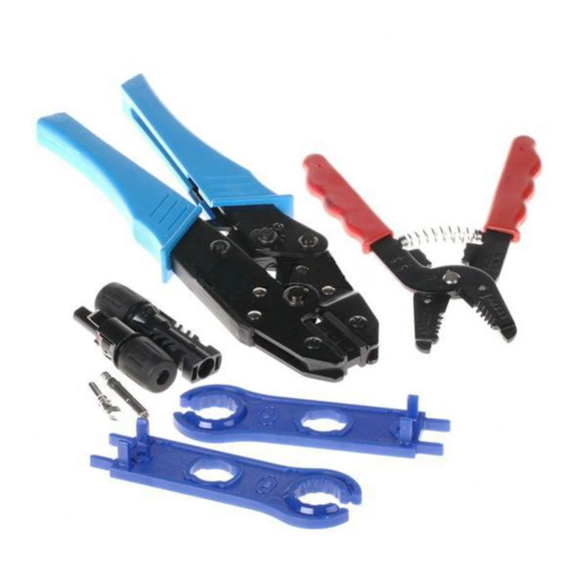 Free shipping by DHL 5set/lot MC4 Solar Crimping Tools Pv Connector Wire Crimpers Solar terminal crimping tool Set