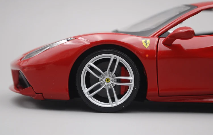 Bburago 1:24 laFerrari 488 GTB красный сплав супер модель автомобиля подлинный