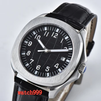 

Bliger 39mm black dial date sapphire glass automatic movement men's watch stainless steel case waterproof mechanical watch