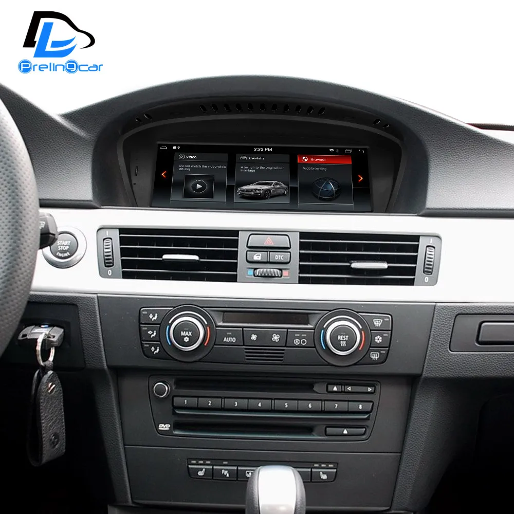 Android 8 1 ядерный IPS dvd плеер для BMW 5 серии E60 F10 F11 2004 2017 года CIC NBT система авто радио gps
