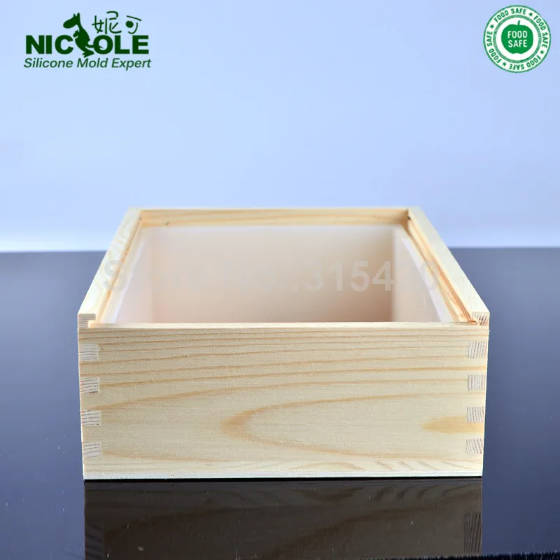 Nicole Силиконовая прямоугольная форма без деревянной коробки, вихревая форма для мыла, силиконовая Линнер без деревянной коробки, форма для мыла прямоугольная