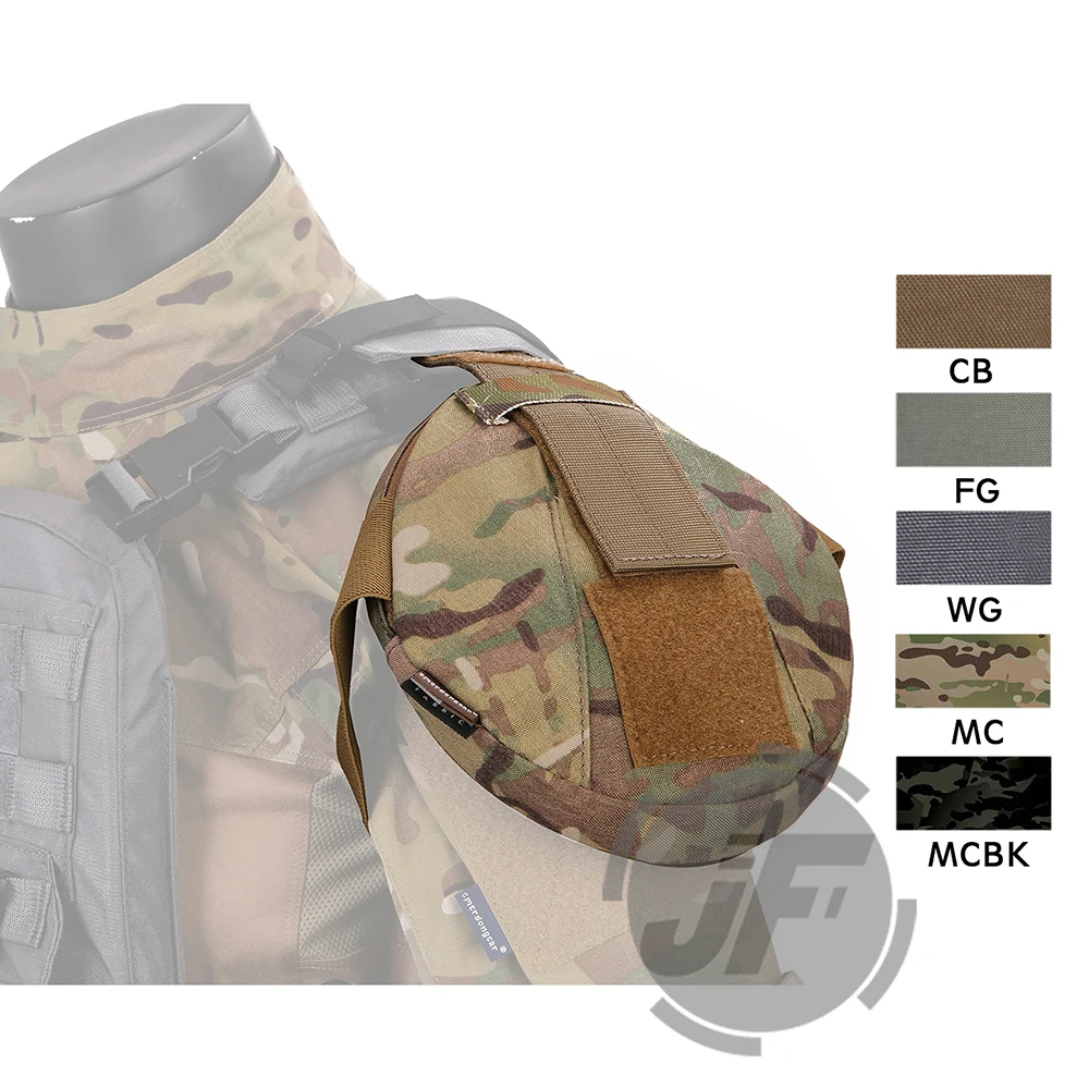 Emerson Tactical Shoulder Protector Armor Pouch For AVS CPC Vest Accessories 2pcs Pad Upper   Bicep Pouch Multicam