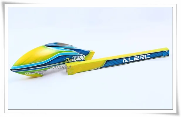 Alzrc Devil 480 Fast Canopy Fiberglass B Alzrc D48FCYB ALZrc 450 RC Helicopter t-REX 450 Spare Parts FreeTrack Shipping tarot 450 parts canopy mounting bolt tl45052tarot 450 rc helicopter spare parts freetrack shipping